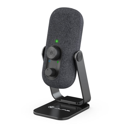 Audio GO Talk USB Desktop Microphone with Dual Condenser Technology for Studio-Quality Recordings and Broadcasts