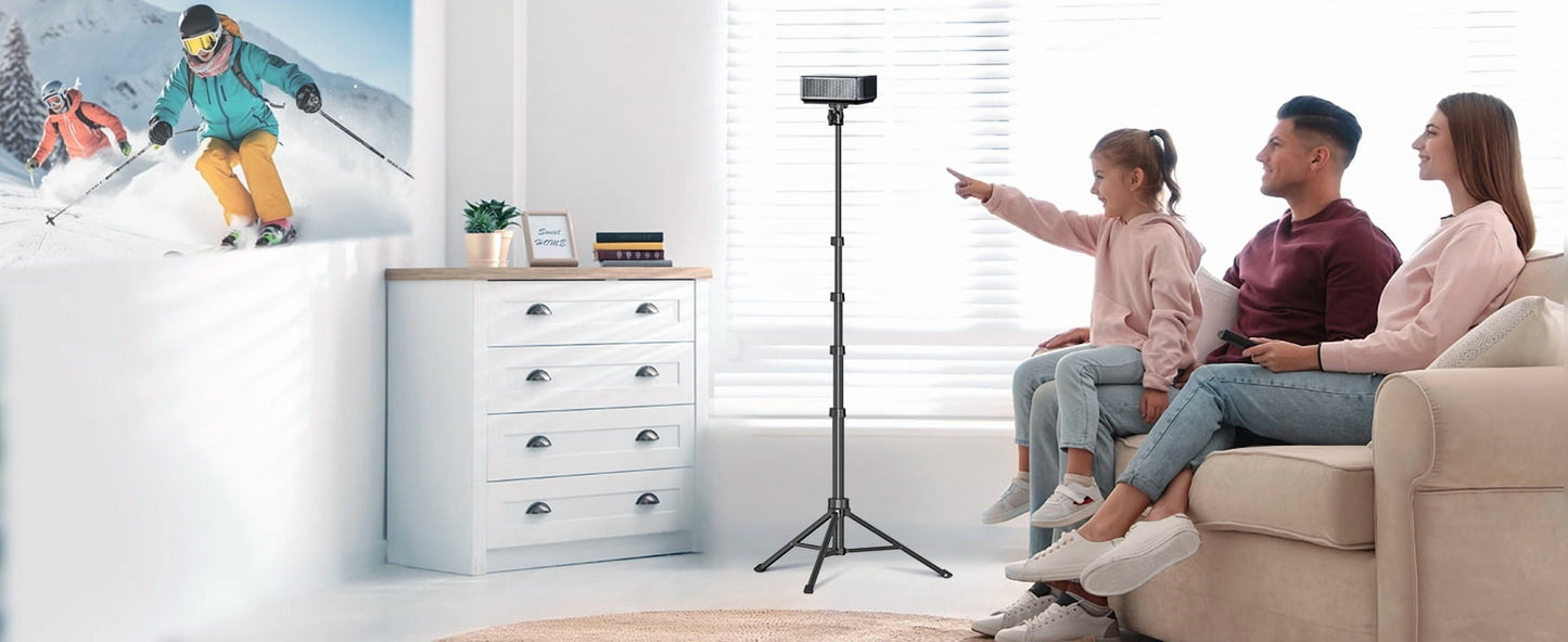 Innotech 62-Inch Extendable Tripod and Selfie Stick with Wireless Remote and Phone Holder for iPhone and Android Devices