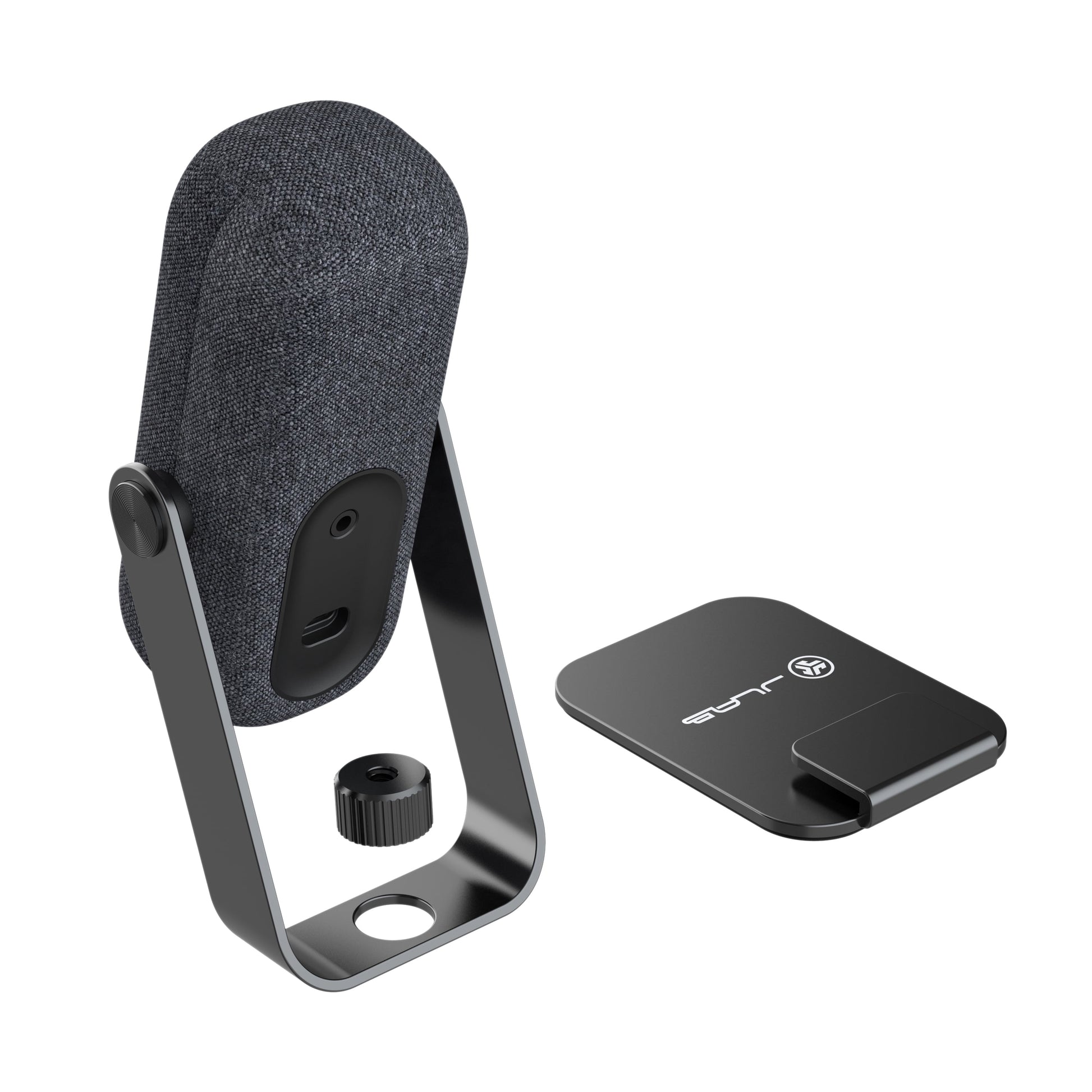 Audio GO Talk USB Desktop Microphone with Dual Condenser Technology for Studio-Quality Recordings and Broadcasts
